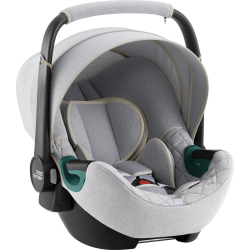 BRITAX Autosedačka Baby-Safe 3 i-Size Bundle Flex iSense, Nordic Grey Nordic Grey