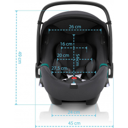 BRITAX Autosedačka Baby-Safe iSense, Atlantic Green Atlantic Green