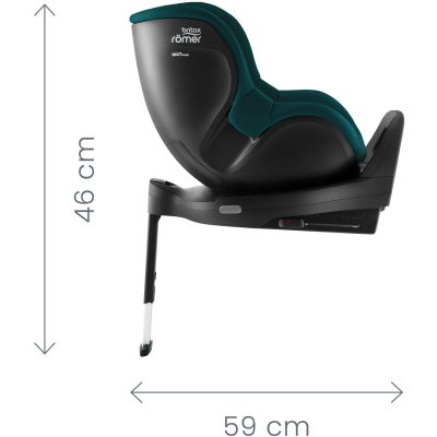 BRITAX Autosedačka Dualfix Pro M, Galaxy Black Galaxy Black