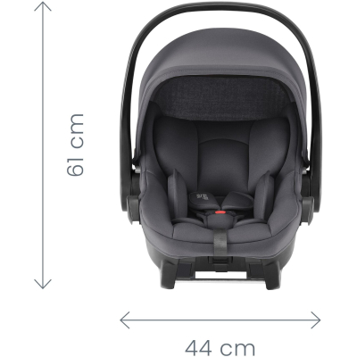 BRITAX Autosedačka set Baby-Safe Core + Baby-Safe Core Base, Midnight Grey Midnight Grey