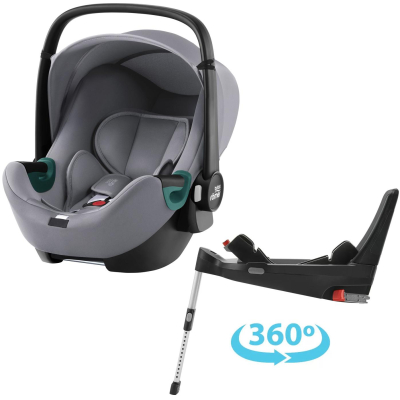 BRITAX Autosedačka Baby-Safe 3 i-Size Flex Base 5Z Bundle, Frost Grey Frost Grey