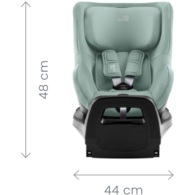 BRITAX Autosedačka Dualfix 5Z, Space Black Space Black