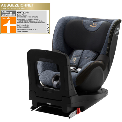 BRITAX Autosedačka set Dualfix 5Z + Flex Base 5Z, Blue Marble Blue Marble