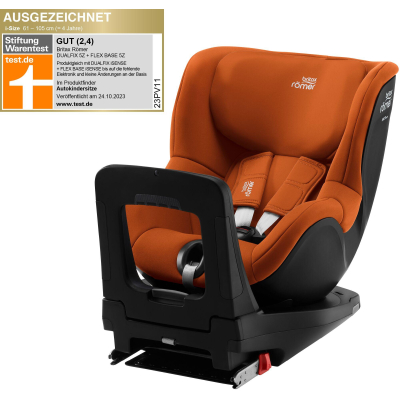 BRITAX Autosedačka set Dualfix 5Z + Flex Base 5Z, Golden Cognac Golden Cognac