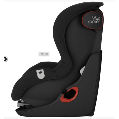 BRITAX Autosedačka King II LS Black, Black Ash