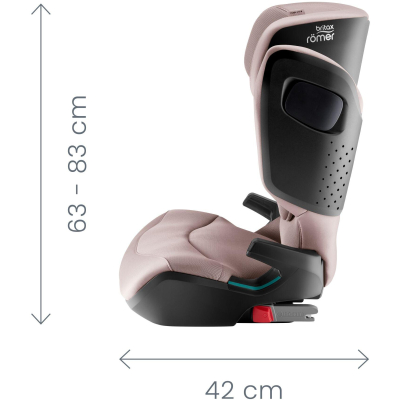 BRITAX Autosedačka Kidfix Pro M Style, Dusty Rose